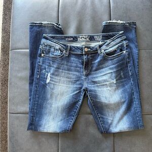 BKE Buckle Black Straight leg jeans